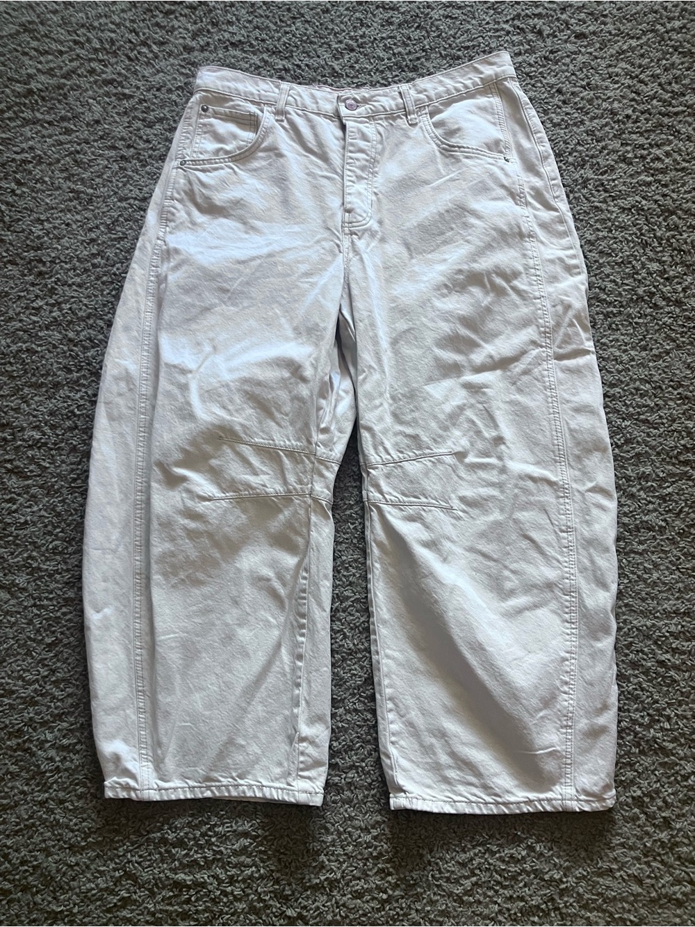 Free People Good Luck Barrel Jeans